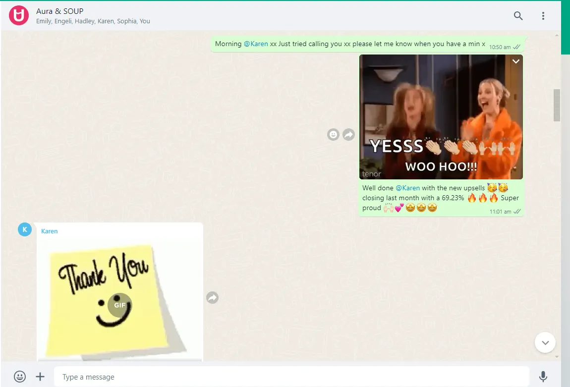 Happy client message 8 of 78